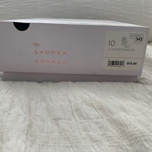 LC sunrise nude heels: NEW